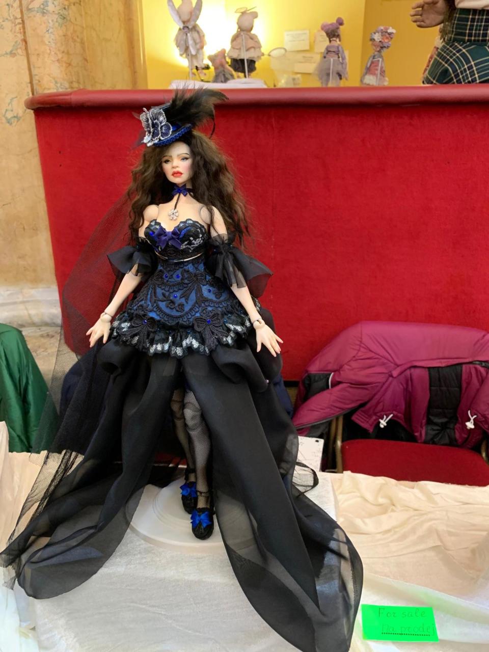 Куклы Фарах Алиевой представлены на Международной выставке Prague Doll 2019