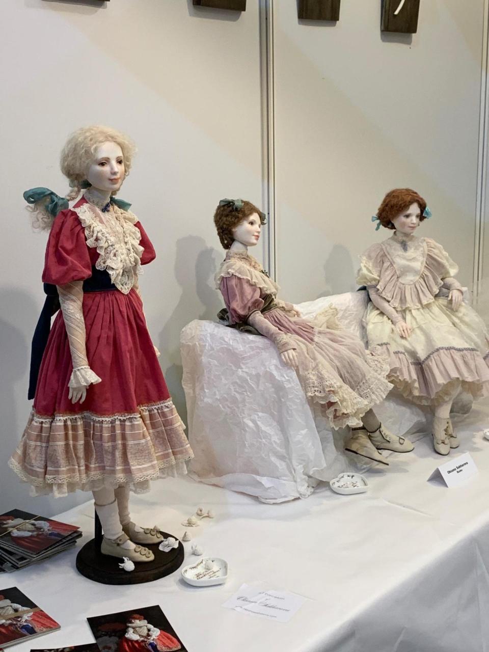 Куклы Фарах Алиевой представлены на Международной выставке Prague Doll 2019