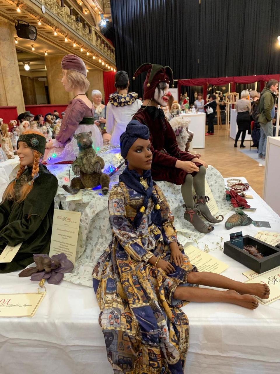Куклы Фарах Алиевой представлены на Международной выставке Prague Doll 2019