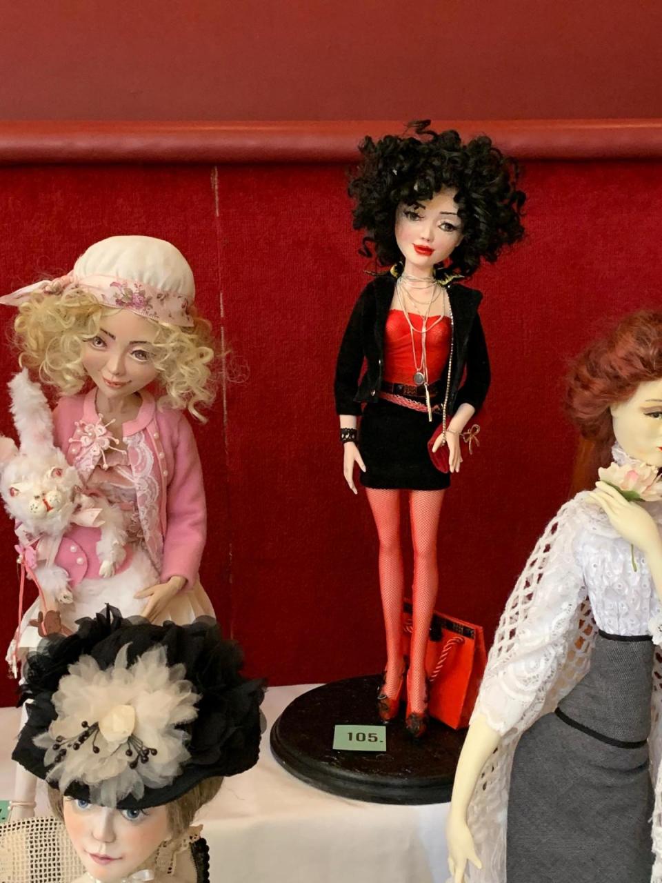 Куклы Фарах Алиевой представлены на Международной выставке Prague Doll 2019