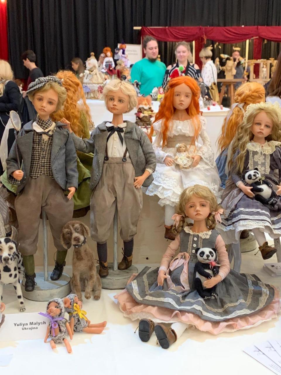 Куклы Фарах Алиевой представлены на Международной выставке Prague Doll 2019