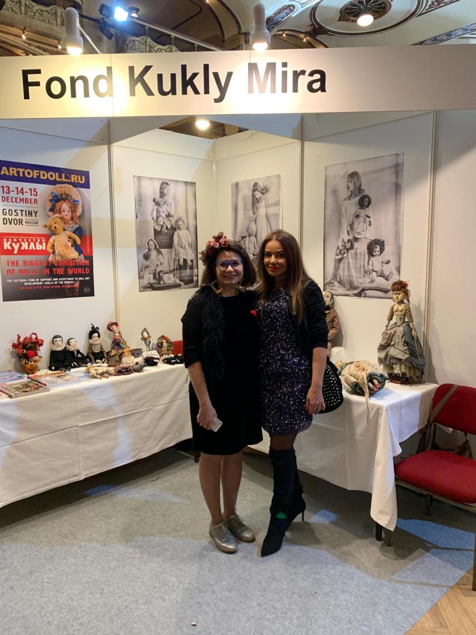 Куклы Фарах Алиевой представлены на Международной выставке Prague Doll 2019