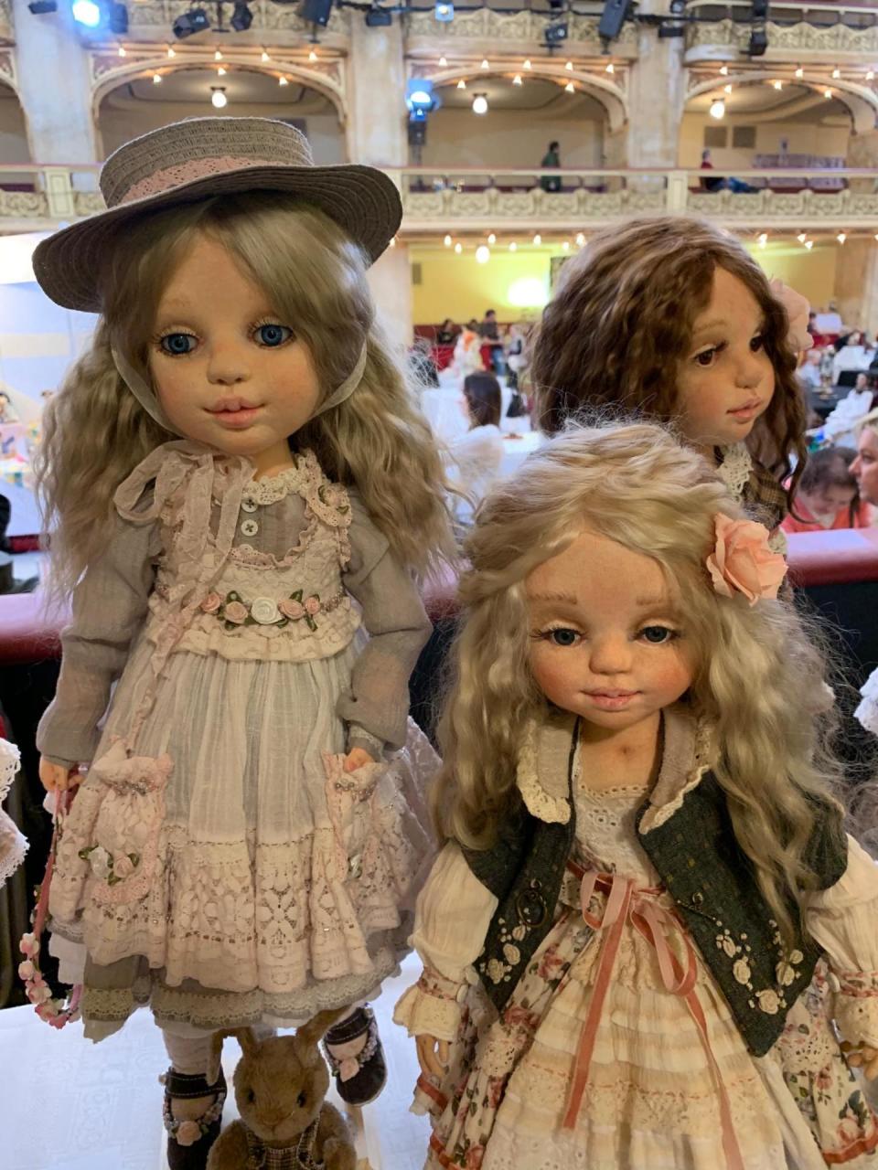 Куклы Фарах Алиевой представлены на Международной выставке Prague Doll 2019