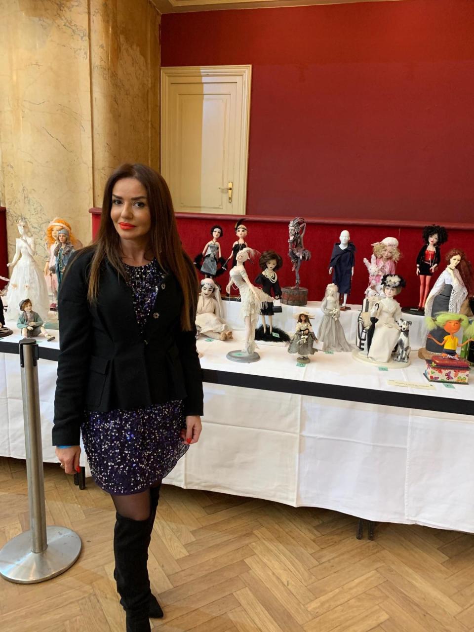Куклы Фарах Алиевой представлены на Международной выставке Prague Doll 2019