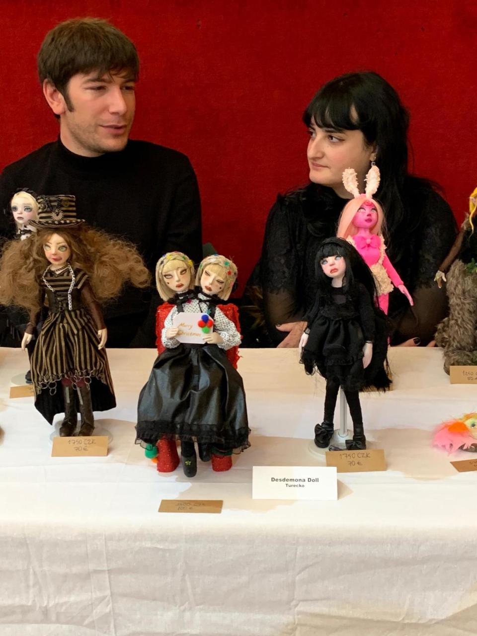 Куклы Фарах Алиевой представлены на Международной выставке Prague Doll 2019