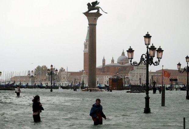 Венеция ушла под воду