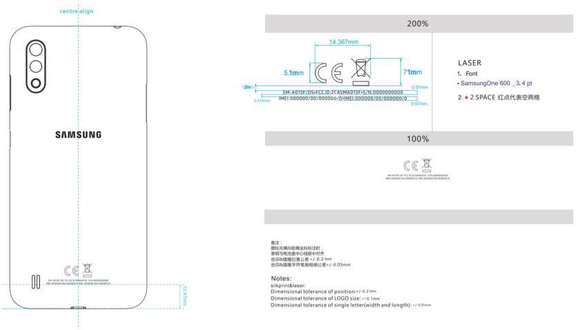 Samsung готовит бюджетный смартфон Galaxy A01