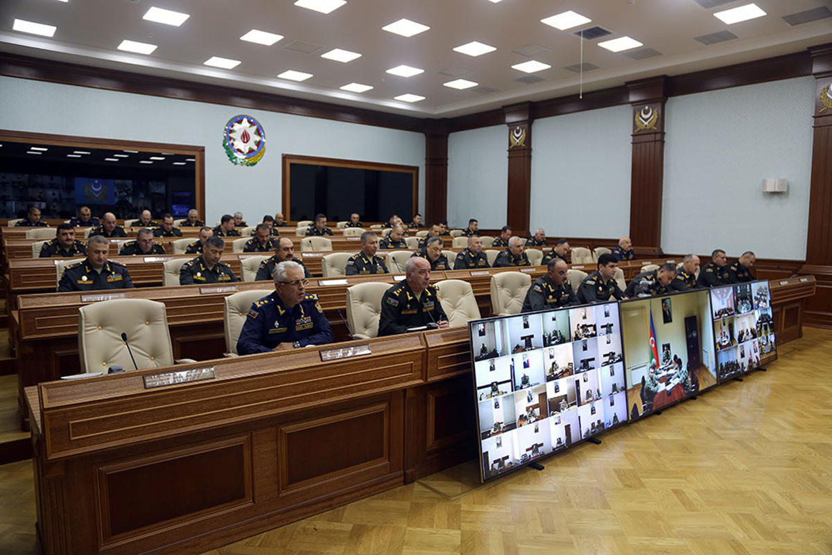Закир Гасанов приказал увеличить количество проводимых на различных уровнях учений