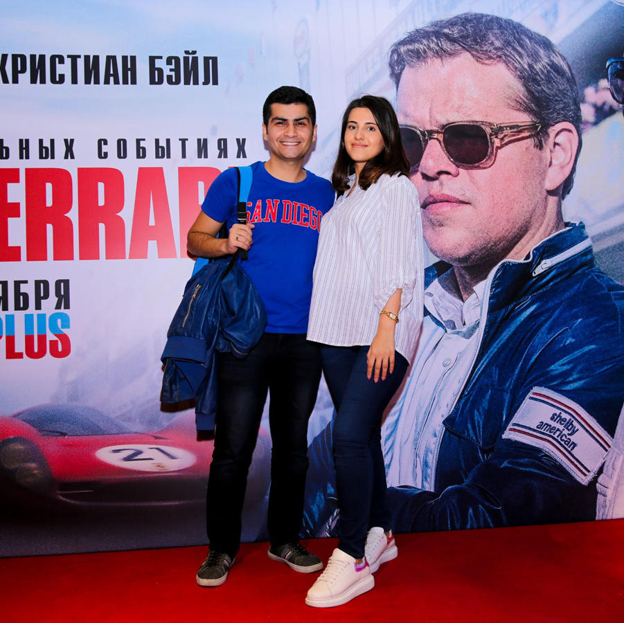 В Баку состоялся предпремьерный показ фильма "Ford против Ferrari"