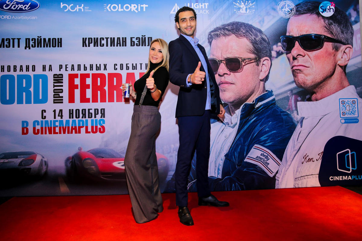 В Баку состоялся предпремьерный показ фильма "Ford против Ferrari"
