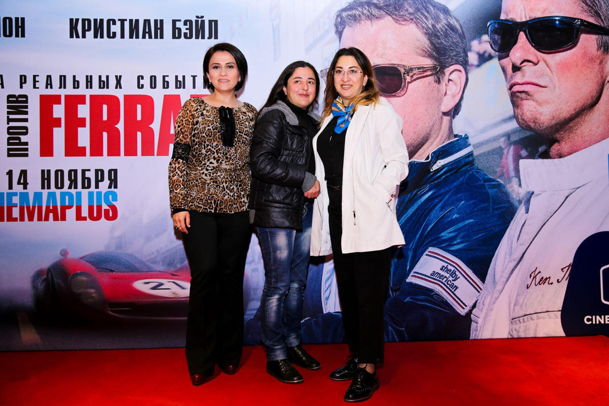 В Баку состоялся предпремьерный показ фильма "Ford против Ferrari"