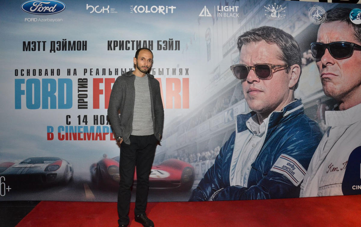 В Баку состоялся предпремьерный показ фильма "Ford против Ferrari"