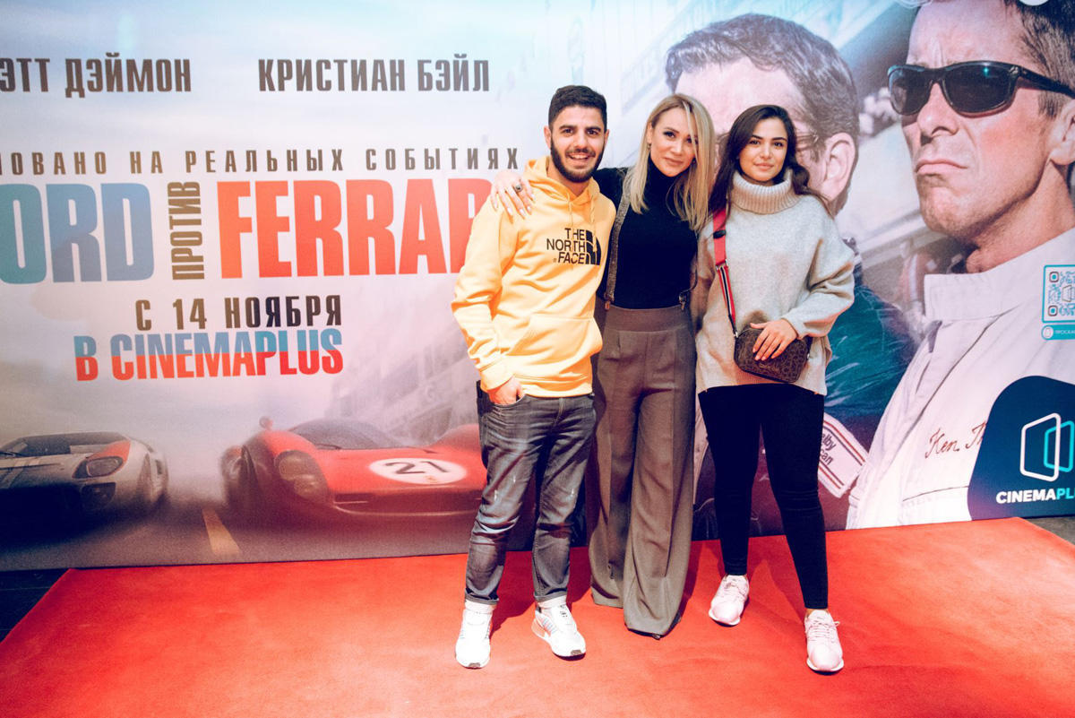 В Баку состоялся предпремьерный показ фильма "Ford против Ferrari"