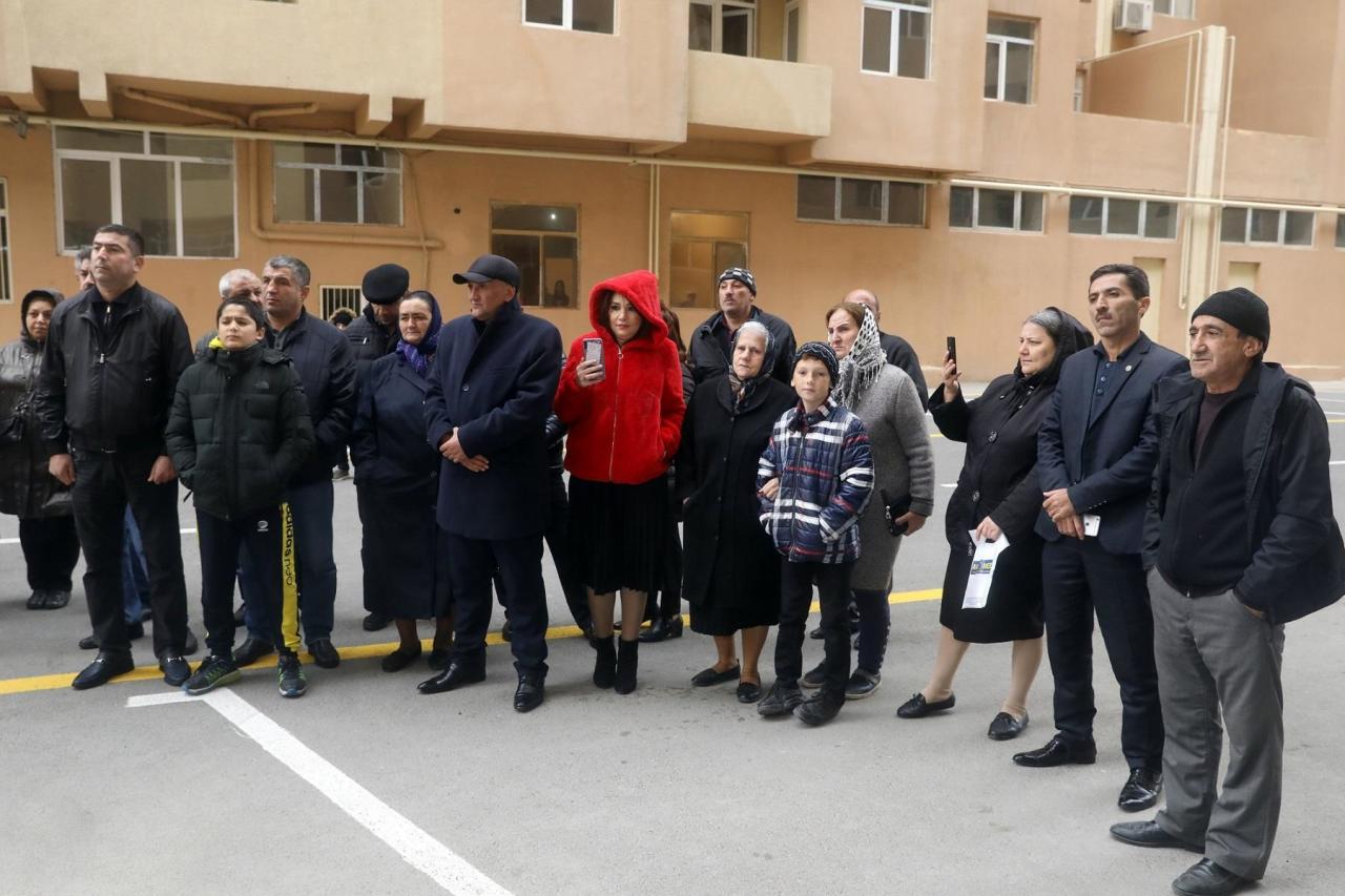 Семьи шехидов, инвалиды Карабахской войны и событий 20 января получили квартиры