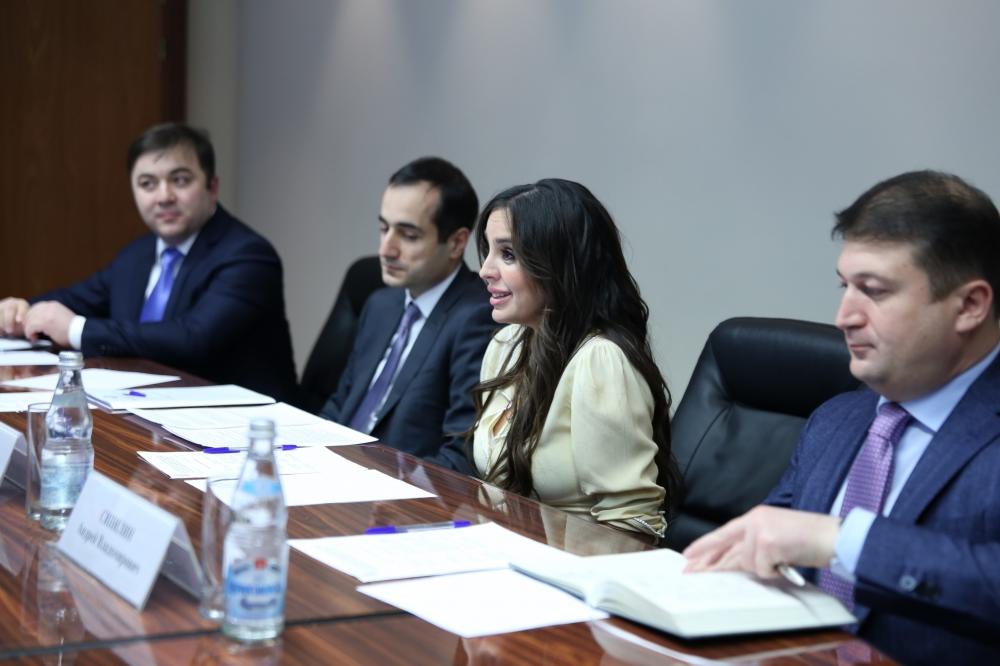 Вице-президент Фонда Гейдара Алиева Лейла Алиева провела в Москве двусторонние встречи