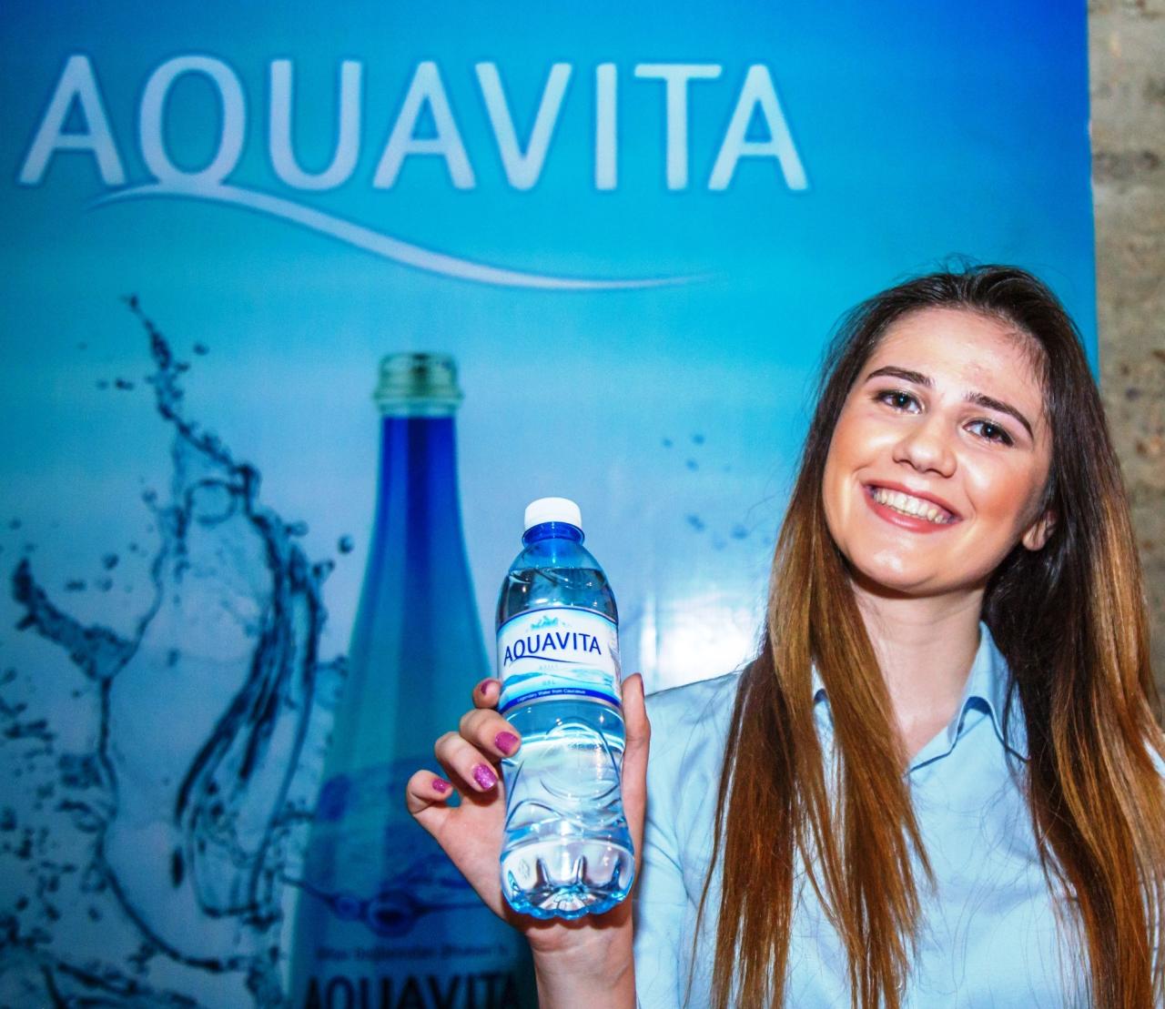 Торговая марка «Aquavita» поддержала команду Azerbaijan Fashion Week, обеспечив их натуральной минеральной водой