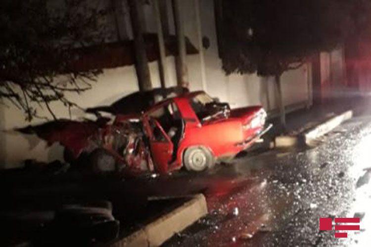 Страшная авария в Шамкире, много погибших