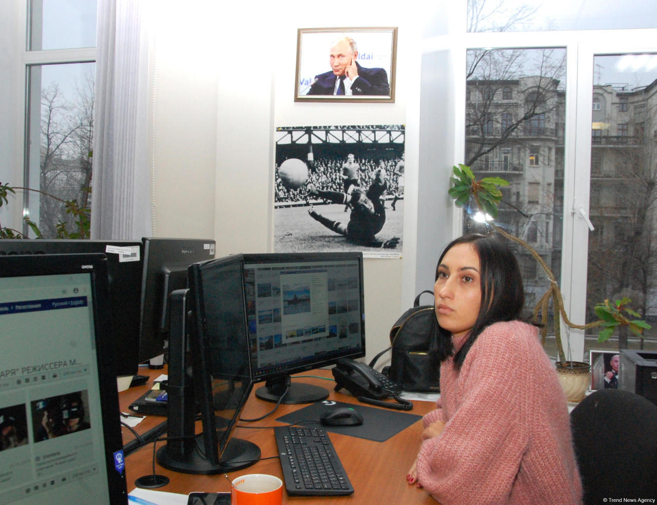 Фотокорреспондент АМИ Тrend принял участие в семинаре информагентства ТАСС в Москве