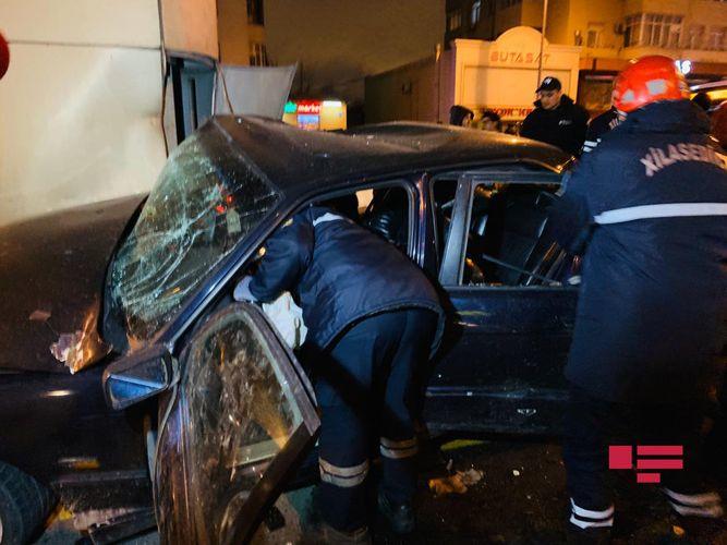Жуткая цепная авария в Баку, среди пострадавших беременная женщина