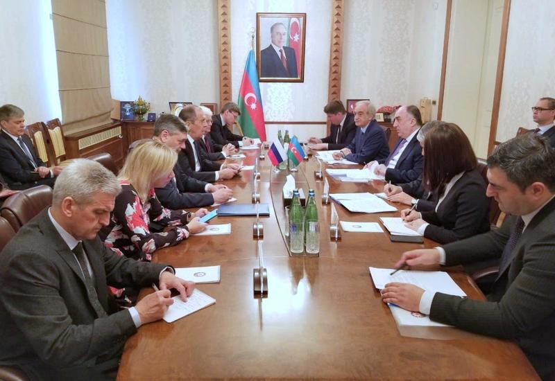 МИД Азербайджана раскрыл детали встречи Эльмара Мамедъяров и Сергея Лаврова