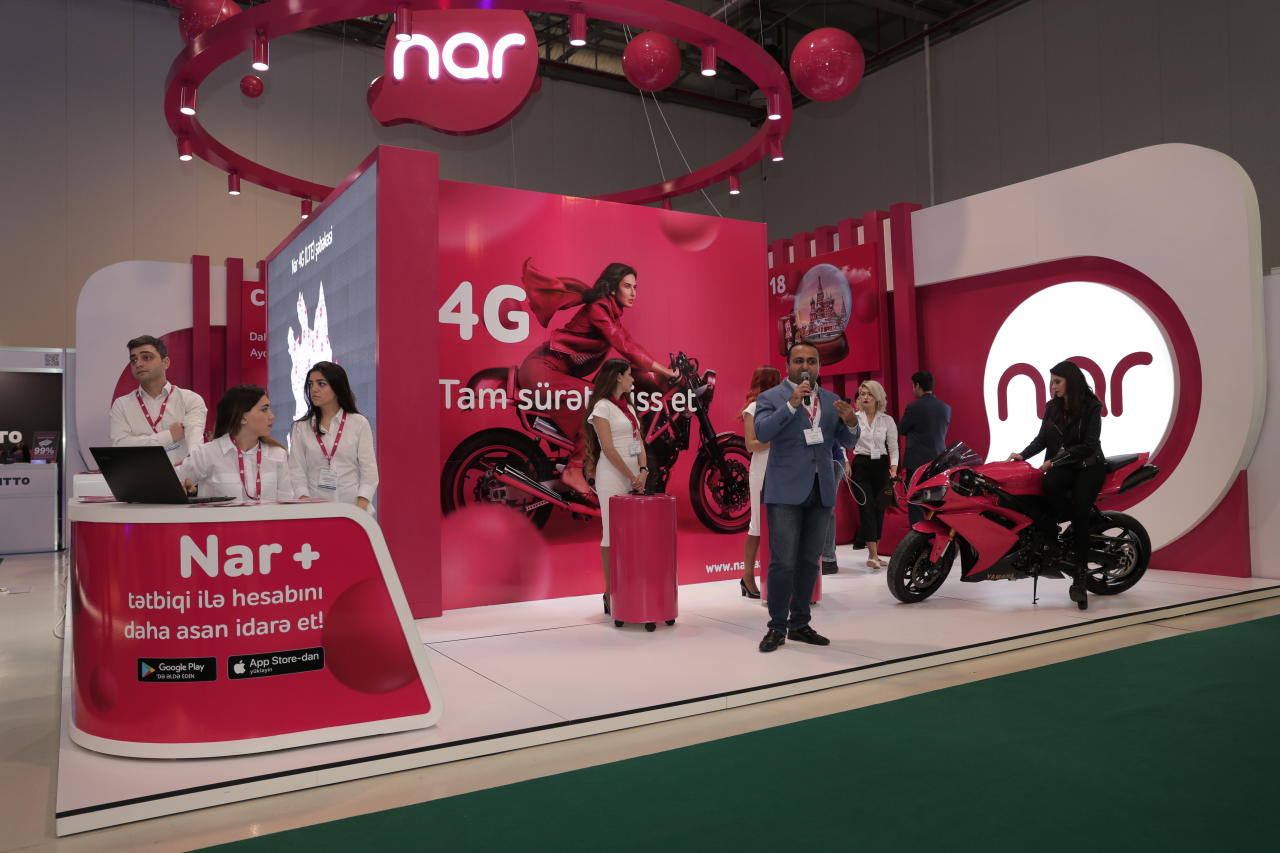 Подходи к стенду Nar на выставке “BakuTel” и выиграй смартфон