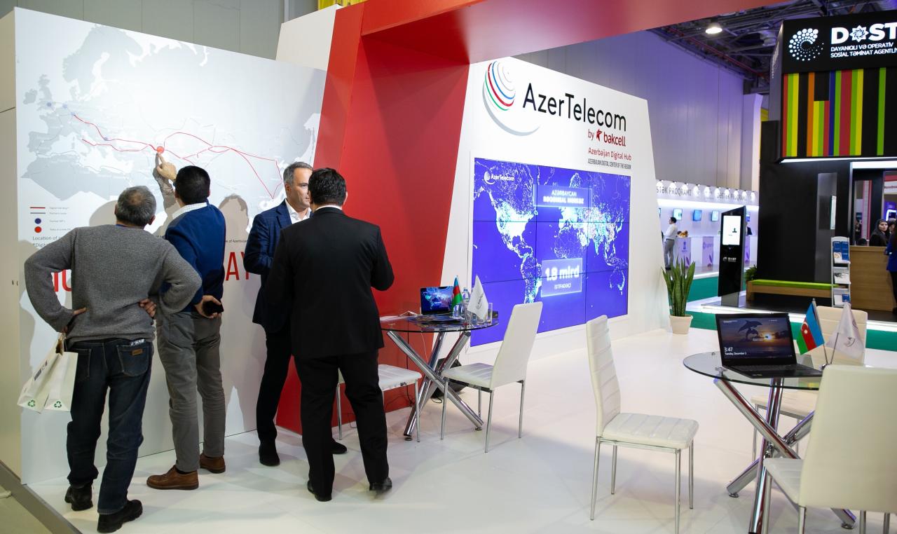 AzerTelecom представляет программу Azerbaijan Digital Hub на выставке Bakutel