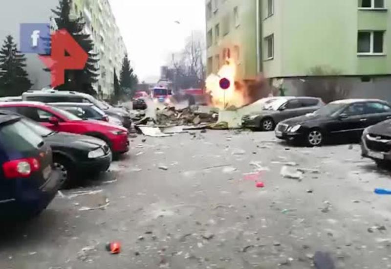 Взрыв прогремел в многоэтажке в Словакии