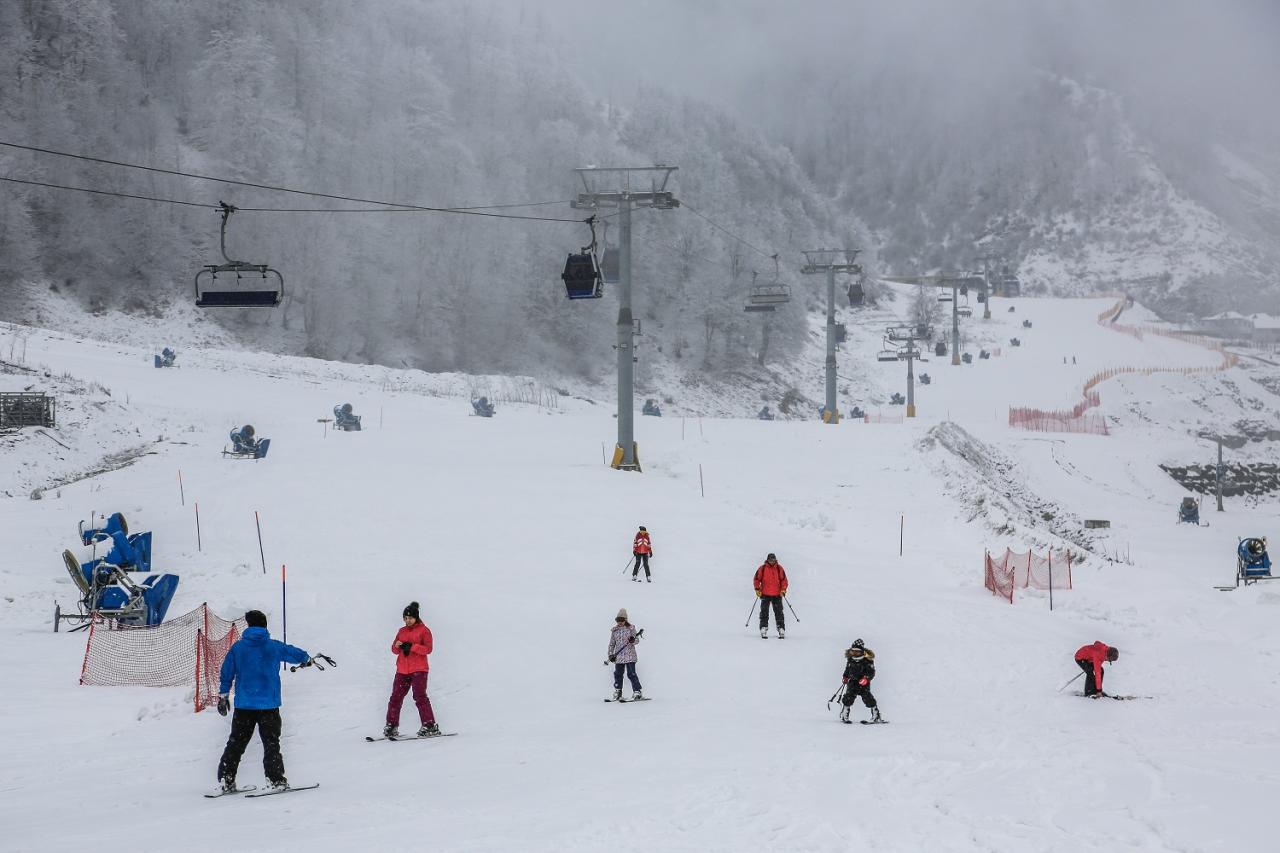 В Tufandag Mountain Resort начался горнолыжный сезон