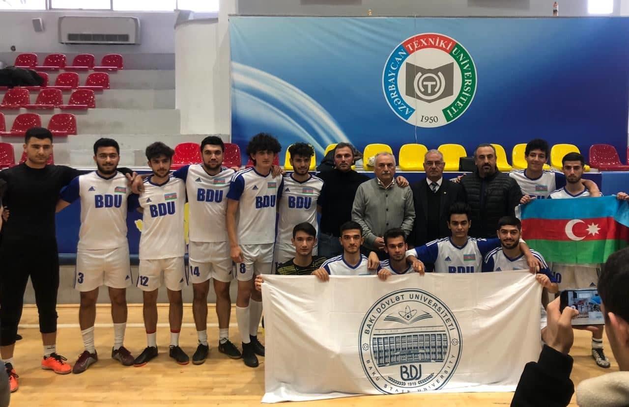 BDU Futzal Komandası ÖLKƏ ÇEMPİONU oldu