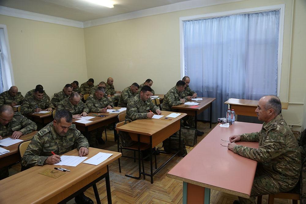 Проведены сборы командного состава азербайджанской армии