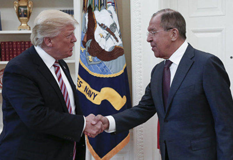 Трамп встретился с Лавровым