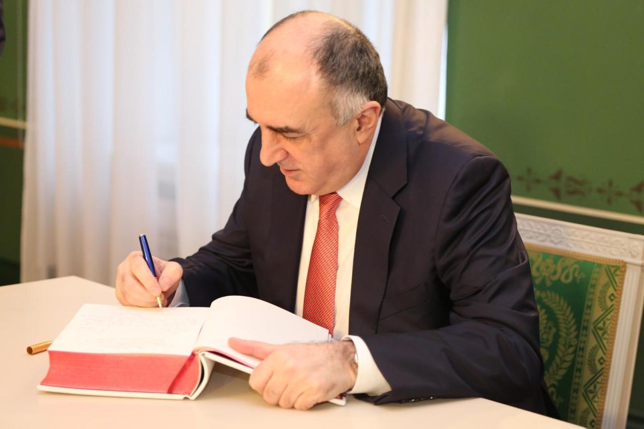 Эльмар Мамедъяров встретился с президентом Латвии