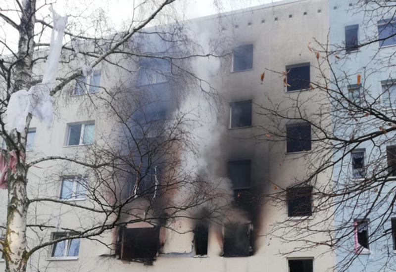 В Германии прогремел взрыв в жилом доме