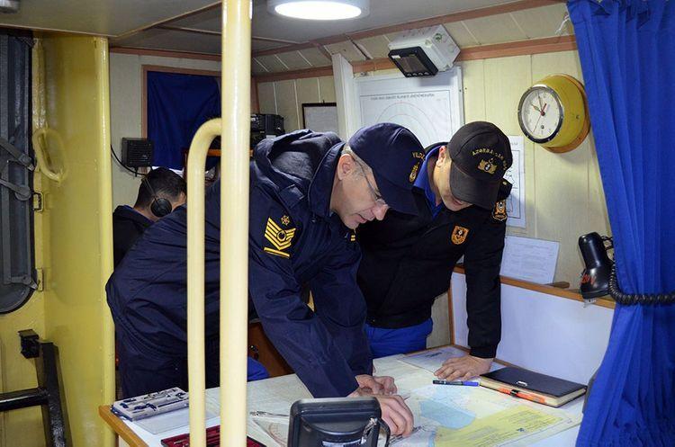 Турецкие военные наблюдали за учебными тренировками ВМС Азербайджана
