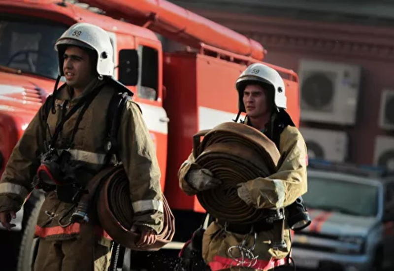 Площадь сильного пожара в России выросла до 1500 кв. метров