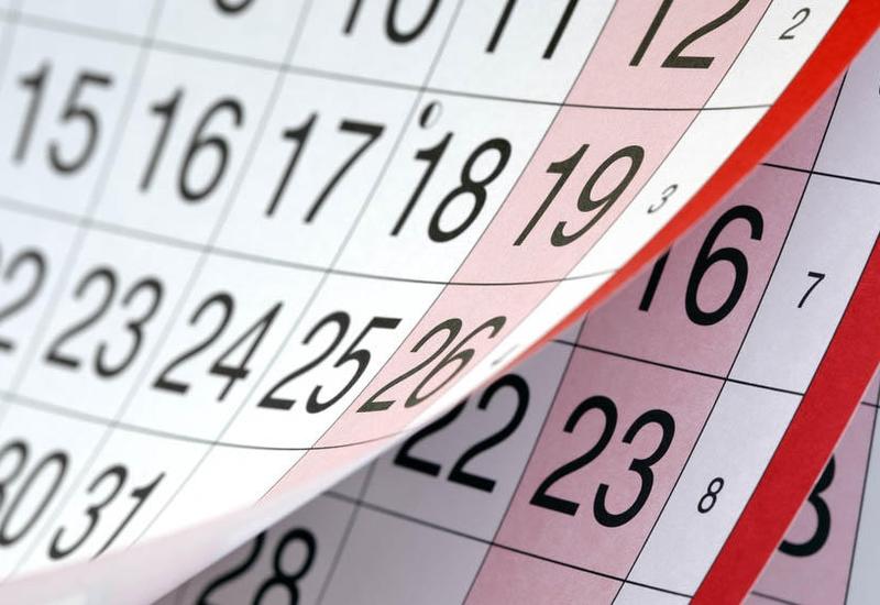 Названы нерабочие дни в 2020 году в Азербайджане