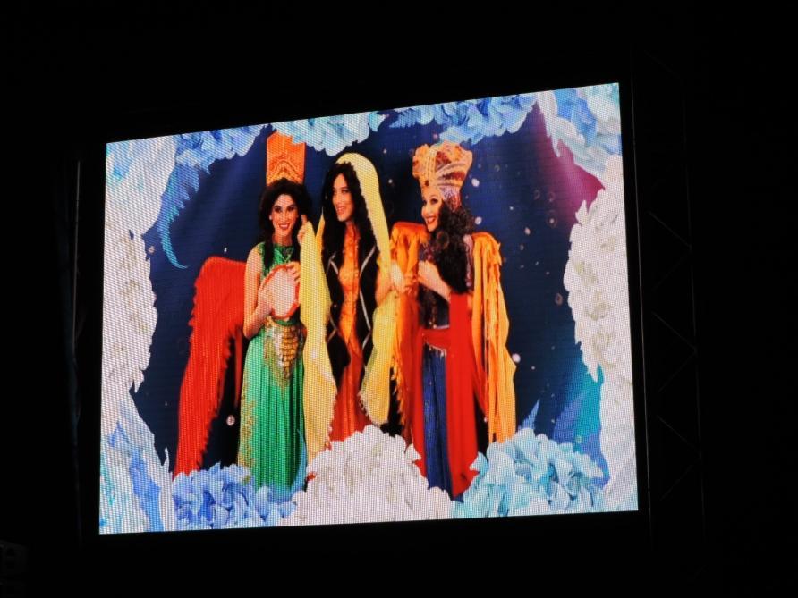 Организованное в Шамахы семейное мега-шоу "Джыртдан и волшебный халат" подарило детям прекрасные, радостные моменты