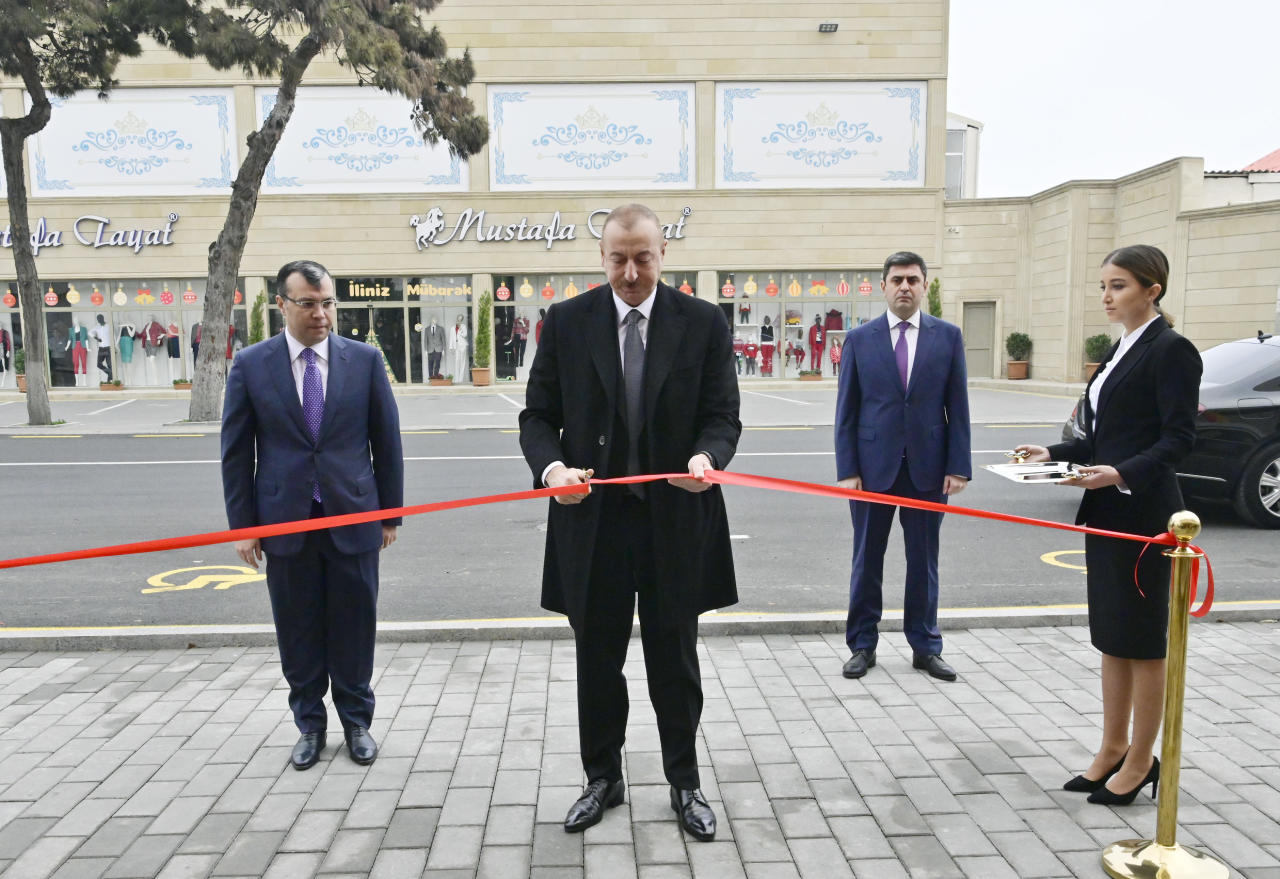 Prezident İlham Əliyev 2 saylı DOST mərkəzinin açılışında iştirak edib