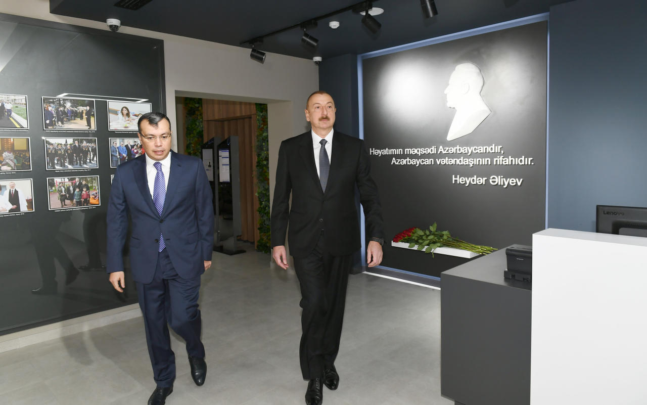 Prezident İlham Əliyev 2 saylı DOST mərkəzinin açılışında iştirak edib