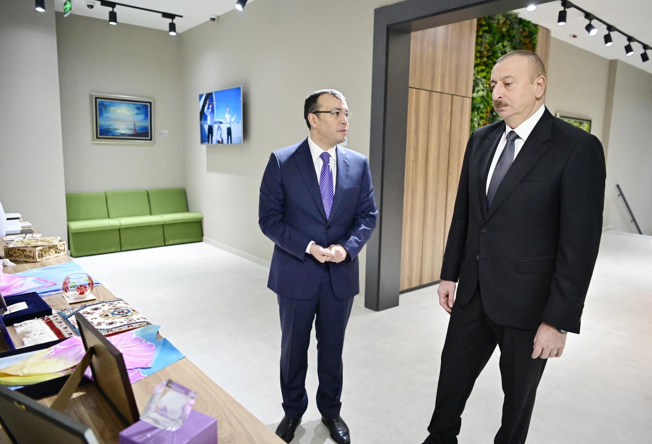 Prezident İlham Əliyev 2 saylı DOST mərkəzinin açılışında iştirak edib