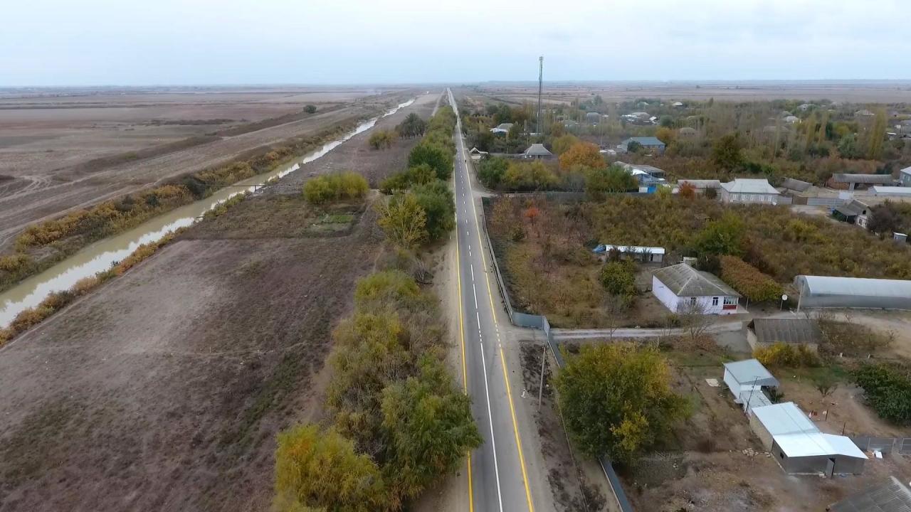 В одном из районов Азербайджана отремонтировали ряд дорог