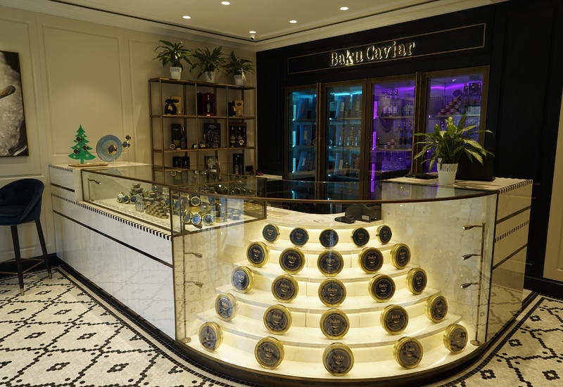 В Ичеришехер открылся первый в Азербайджане икорный бутик Baku Caviar