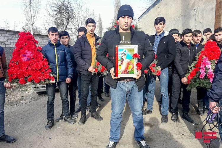 Убитая в Товузе 10-летняя Нармин похоронена