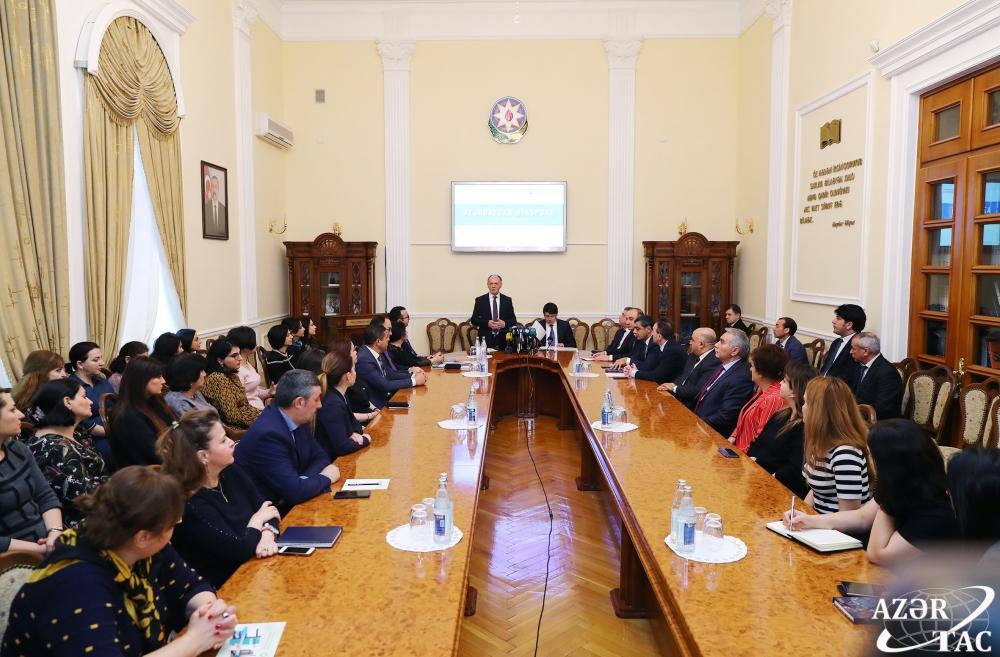 Состоялась презентация проекта электронной библиотеки "Азербайджанская диаспора"