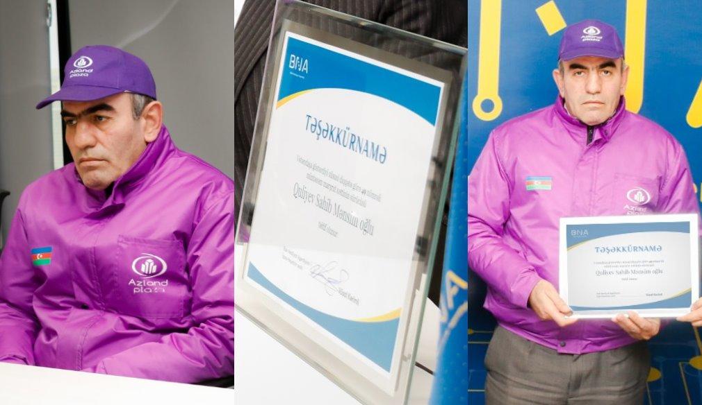 Avtobusdan 1200 manat və 3000 dollar tapan sürücü GÖRÜN NƏ ETDİ