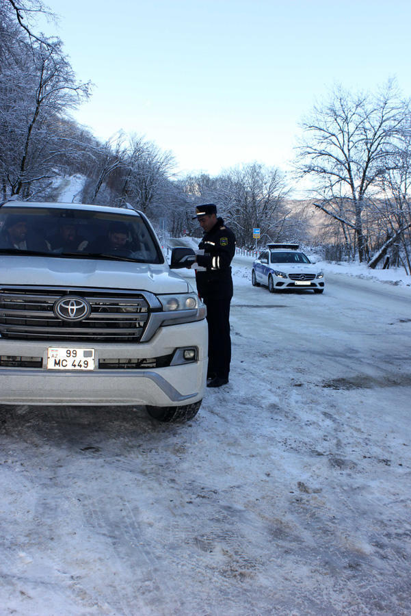 Quba polisi gücləndirilmiş rejimə keçib - FOTO