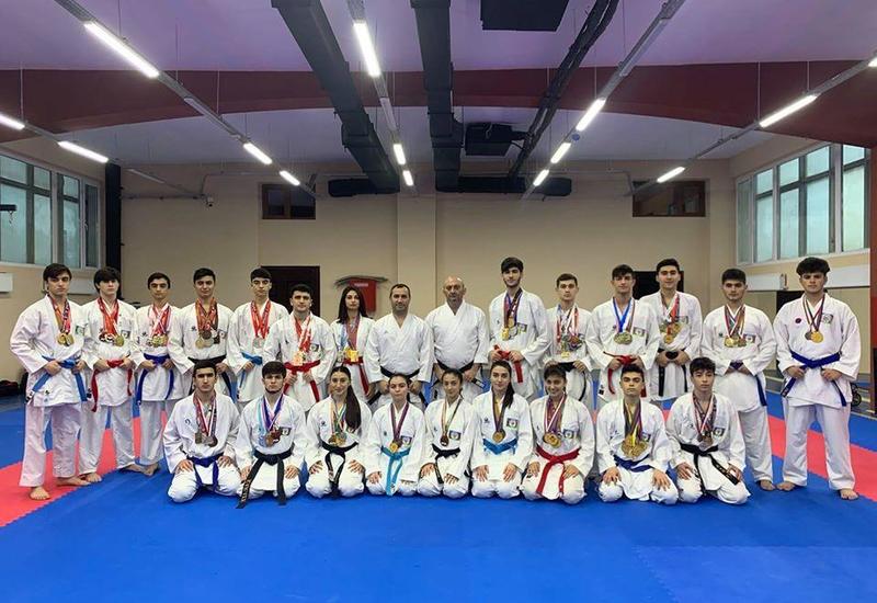Yeniyetmə və gənc karateçilərimiz Xorvatiyada 10 medal qazandılar