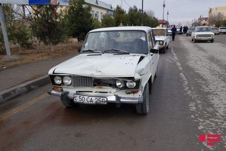 Ucarda iki avtomobil toqquşub, yaralananlar var - FOTO