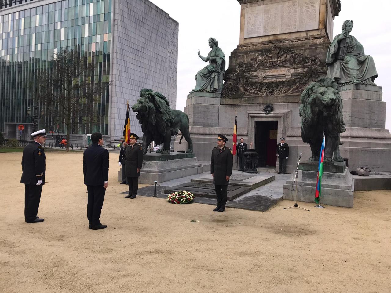 20 Yanvar faciəsi Brüssel şəhərində təntənəli şəkildə anılıb