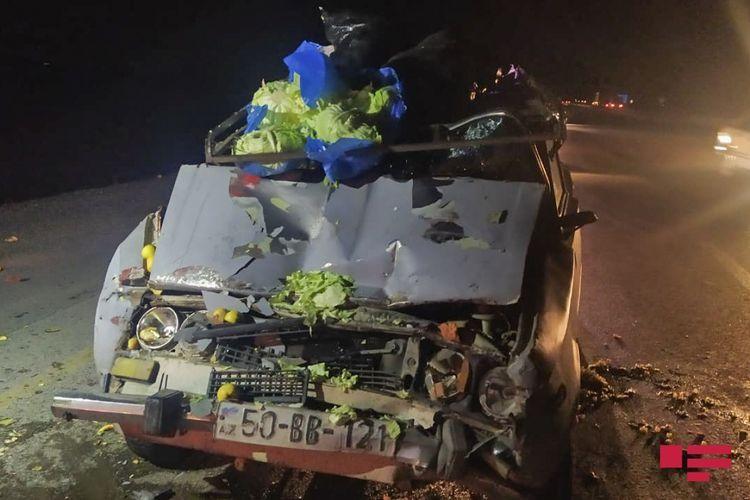 Тяжелое ДТП в Геранбое, есть пострадавший